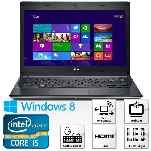 13inch Ultrabook Fujitsu Lifebook UH552 Intel i5 4GB 320GB 13.3 Win8