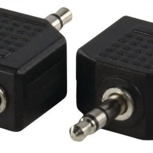 3.5mm uros - 2x 3.5mm naaras adapteri