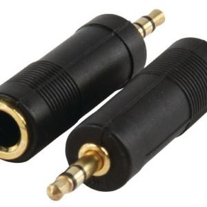 3.5mm uros - 6.35mm naaras adapteri