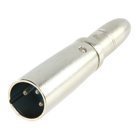 3P XLR MALE TO STEREO LOCKING JACK