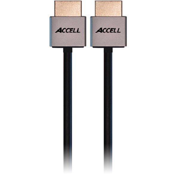 ACCELL ProULTRA Thin HDMI-kaapeli 1.4 ur-ur 4K 3D 1m musta