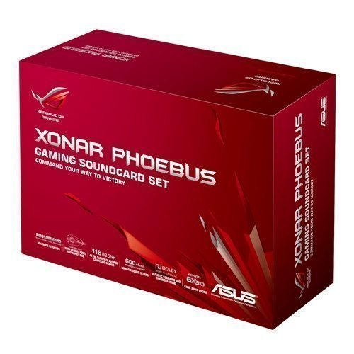ASUS ROG Series Soundcard Xonar Phoebus PCI-E 7.1 Channel SPDIF-Out ROG-series