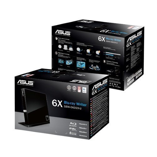 ASUS SBW-06D2X-U BLU-RAY WRITER 6X BD-R USB 2.0