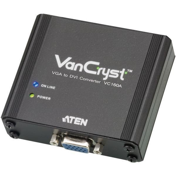 ATEN VanCryst VGA - DVI-sovitin HD15 ur -DVI-na 1080p