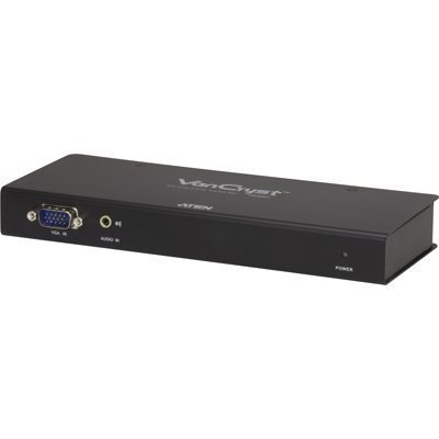 ATEN lähetin sopii VM0808T A/V-jatke Cat5e VGA 3 5mm ääni