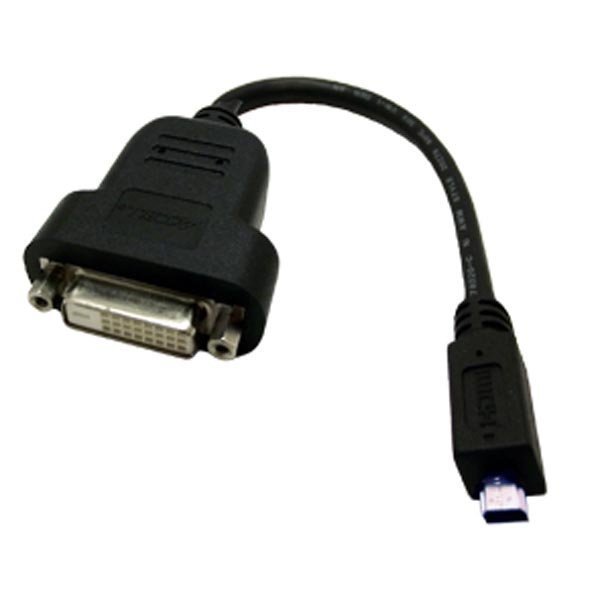 Accell sovitinkaapeli micro HDMI -> DVI-D Single Link musta