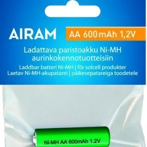 Airam Akku Aurinkokennovalaisimeen 600 Mah