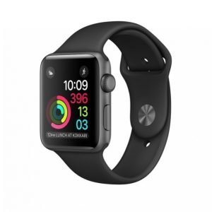 Apple Watch Series 1 Älykello 42mm Harmaa / Musta