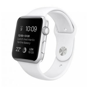 Apple Watch Sport 42 Mm Hopea / Valkoinen