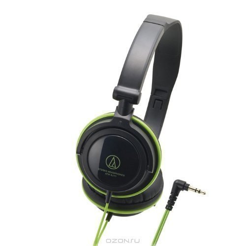 Audio-Technica ATH-SJ11 Black/Green Ear-pad
