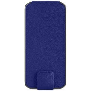 Belkin tekonahkasuojus iPhone 5/5S korttitasku läppä sininen