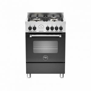 Bertazzoni Master Kaasuliesi sähköisellä uunilla 60 cm XT Musta