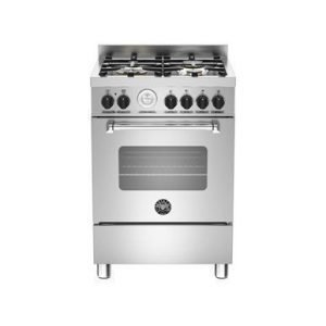 Bertazzoni Master Kaasuliesi sähköisellä uunilla 60 cm XT Ruostumaton