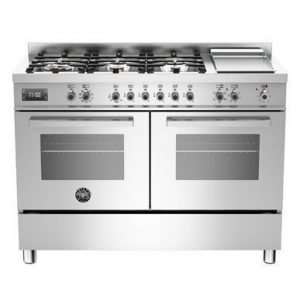 Bertazzoni Proffessional Kaasuliesi 120 cm + Sähköinen Tepanyaki