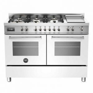 Bertazzoni Proffessional Kaasuliesi 120 cm + Sähköinen Tepanyaki