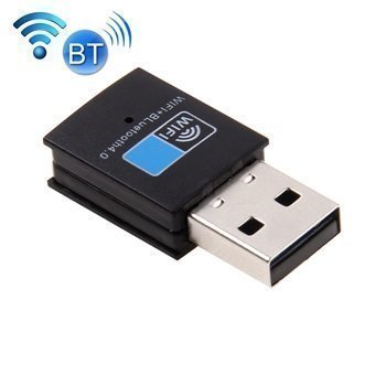 Bluetooth 4.0 + 150Mbps 2.4GHz USB WiFi Adapteri