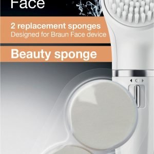 Braun Beauty Sponge Se80 Puhdistusharja 2 Kpl