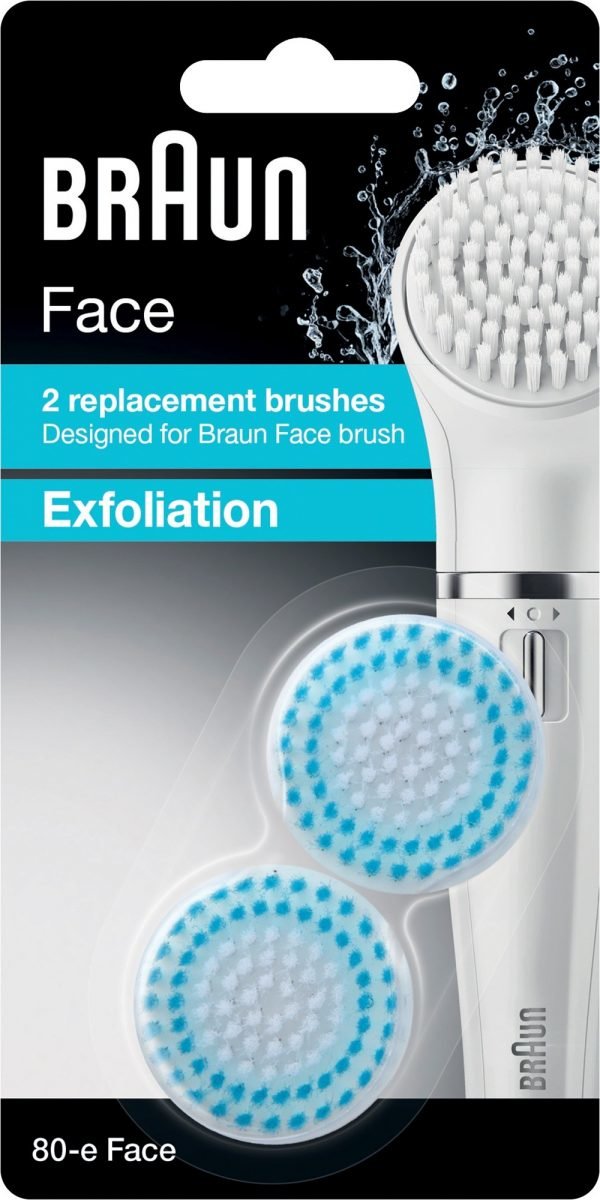 Braun Exfoliation Se80 Puhdistusharja 2 Kpl