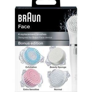 Braun Face Se80 M Vaihtoharjat 4 Kpl