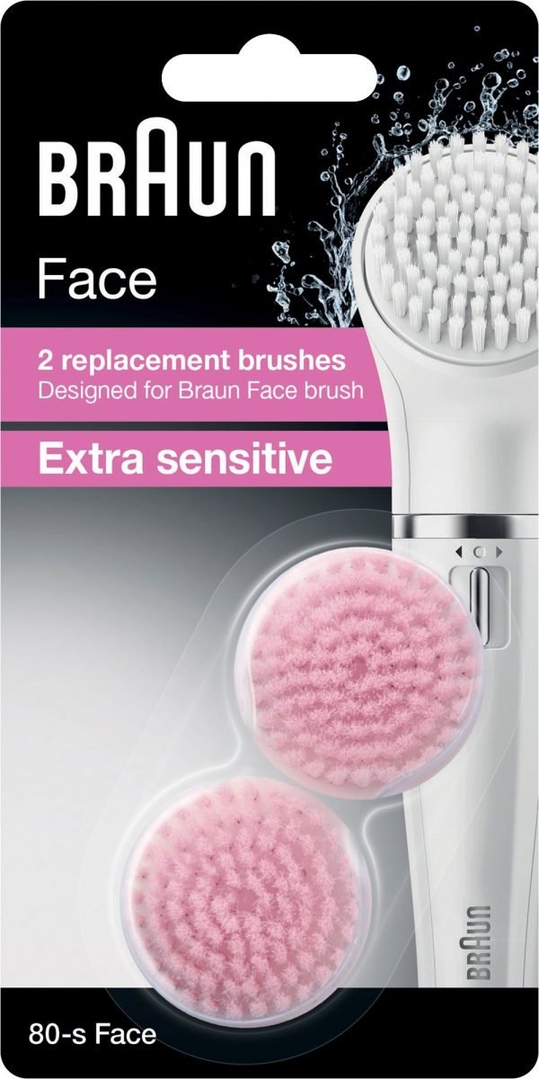 Braun Sensitive Se80 Puhdistusharja 2 Kpl