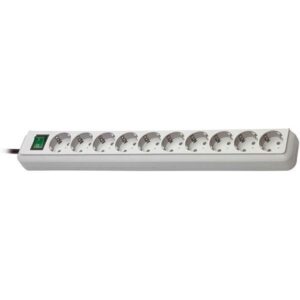 Brennenstuhl Eco-Line virtapaneeli 10xCEE 7/4-1xCEE 7/7 3m harm