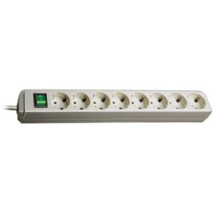 Brennenstuhl Eco-Line virtapaneeli 8xCEE 7/4-1xCEE 7/7 3m harm