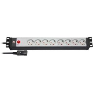 Brennenstuhl virtapaneeli 8xCEE 7/4 1x IEC 60320 C14 3m mu/harm