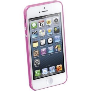 CellularLine 035 Ultra slim ultraohut muovisuojus iPhone 5 vaal.pun
