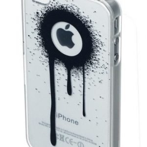 Celly Graffiti Drips Case for iPhone 4/4S Black