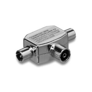 Champion Antenna T Adapter 2 Male + 1 Female