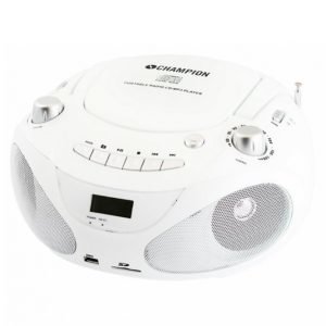 Champion Electronics Abb200w Cd-Soitin / Radio / Mp3 / Usb Valkoinen