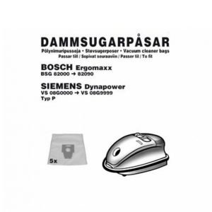 Champion Electronics Bosch Ergomax Pölypussit 5 Kpl 1056ch