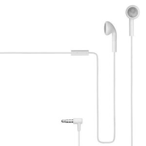 Champion HSZ100 Rubberized Earbuds with Mic1 White