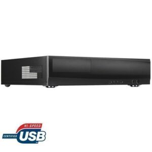 Chassi-Desktop Silverstone SST-ML03B Black Micro-ATX no PSU