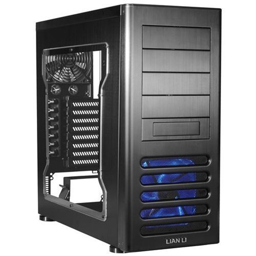 Chassi-Tower Lian Li PC-7FNWX alu ATX miditower blk no PSU