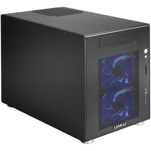 Chassi-Tower Lian Li PC-V354B svart alu MATX/mini-ITX minitower no PSU