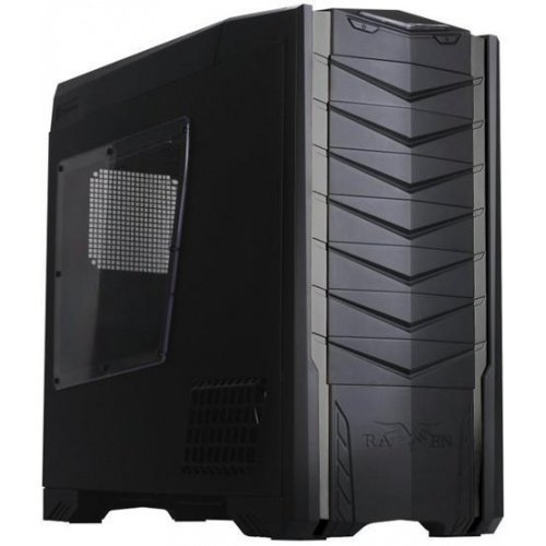 Chassi-Tower Silverstone Raven RV03 Tower No PSU Black/Grey E-ATX