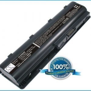 Compaq G62 G42 dm4 dv6 akku 4400 mAh musta