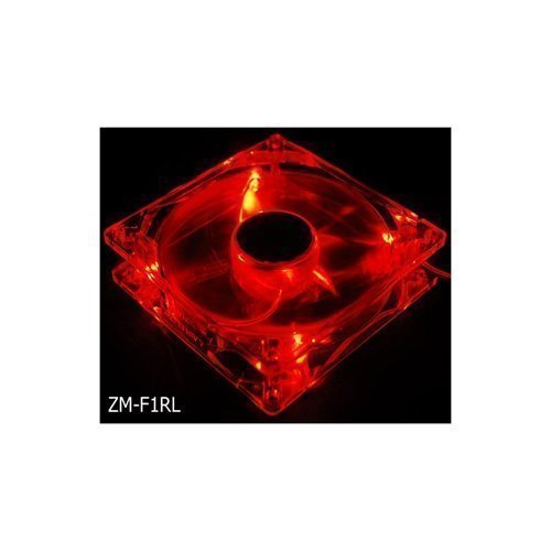 Cooling-Fan Zalman 80mm LED Red