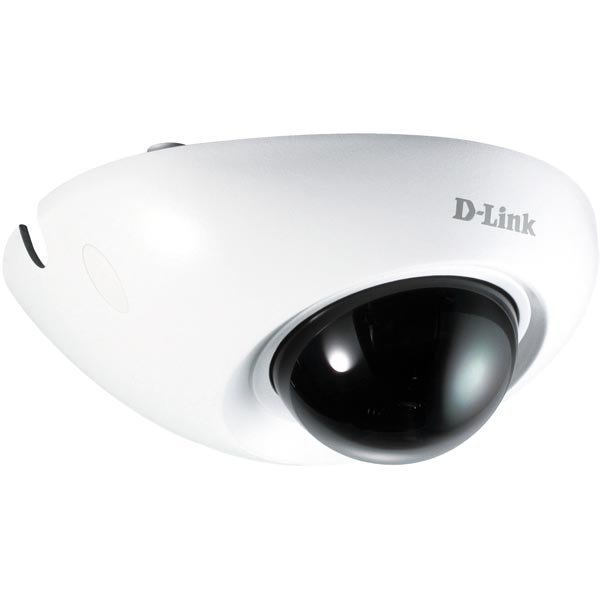 D-LINK Outdoor Full HD Vandal-Resistant Mini Fixed Dome Musta