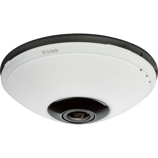 D-Link 360° Fisheye Camera DOME verkkokamera valvontaan valkoinen