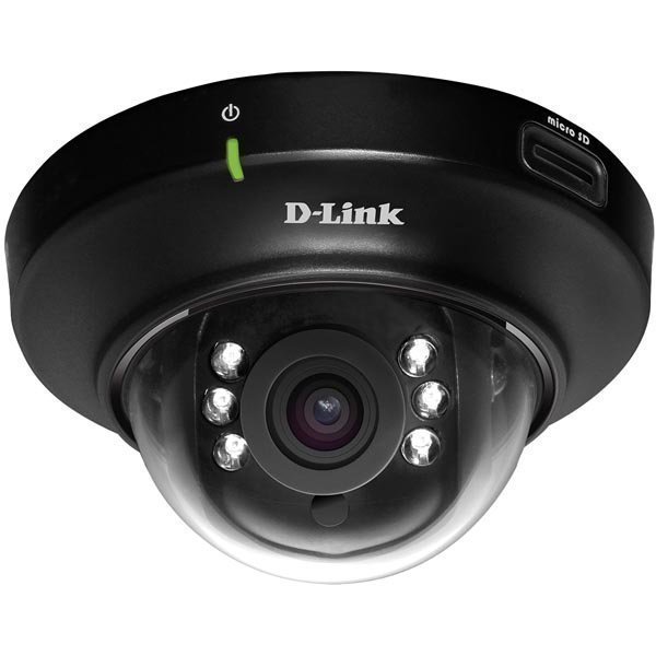 D-Link DCS-6004L verkkokamera valvontaan 720p PoE mu/valk