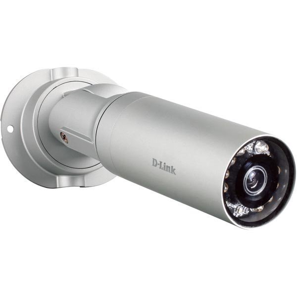 D-Link HD Mini Bullet ulkoverkkokamera valvontaan harmaa