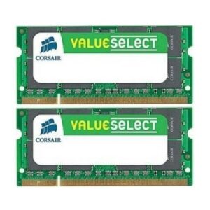 DDR2-DIMM-800 Corsair 4GB (KIT) DDR2 SO-DIMM/800MHz/CL5/6400 Value Select (2GBx2)