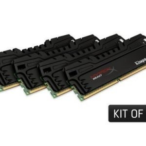 DDR3-DIMM-2400 Kingston Beast Series XMP 4x4GB DDR3 2400MHz CL11