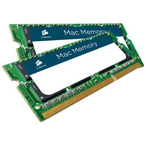 DDR3-SODIMM-1333 Corsair MAC Memory SO-DIMM DDR3 PC10600/1333MHz CL9 2x8GB