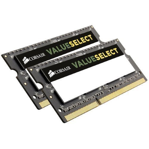 DDR3-SODIMM-1333 Corsair Value Select SO-DIMM DDR3 PC10600/1333MHz CL9 2x8GB