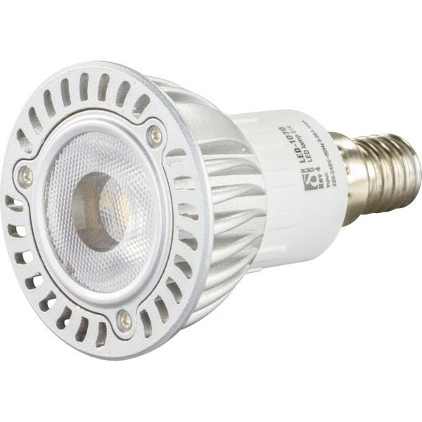 DELTACO LED-lamppu 5W 260lm E14 spotti 240V 2600-2800K