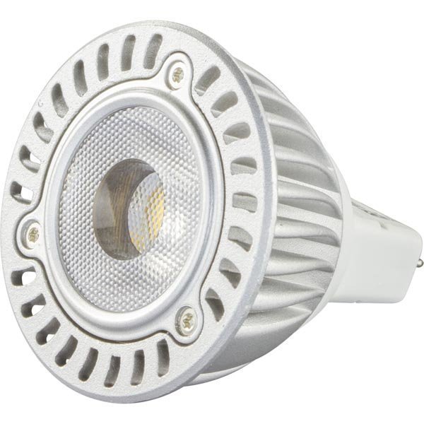 DELTACO LED-lamppu 5W 260lm GU5.3 spotti 12V 2600-2800K