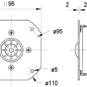 DSM25FFL tweeter 25 mm